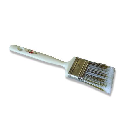 GORDON BRUSH 1-1/2" Chisel Edge Paint Brush, Polyester Bristle, Plastic Handle, 12 PK R11024